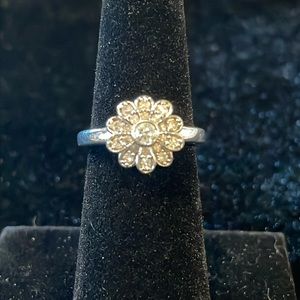 Flower Petal Diamond Ring
